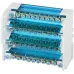 Шины на DIN-рейку ЭРА NO-224-16 в корпусе кросс-модуль ШНК 4х11 3L+PEN