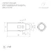 Флэш-модуль герметичный ARL-D12 5V RGB закрытый IP67