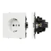 Механизм электрической розетки SCT-TENDO-MEU1-SFPL-WH 230V, 16A, Белый, 1 пост Механизм электрической розетки SCT-TENDO-MEU1-SFPL-WH 230V, 16A, Белый, 1 пост