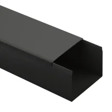 Кабель-канал ЭРА KK-B-80-40 черный 80x40мм 12м