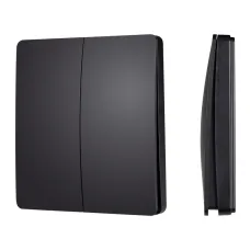 Панель управления кнопочная INTELLIGENT ARLIGHT KINETIC-801-22-2G-WP-SUF Black (No battery, IP67, 433Mhz) (IARL, IP67 пластик, 3 года)