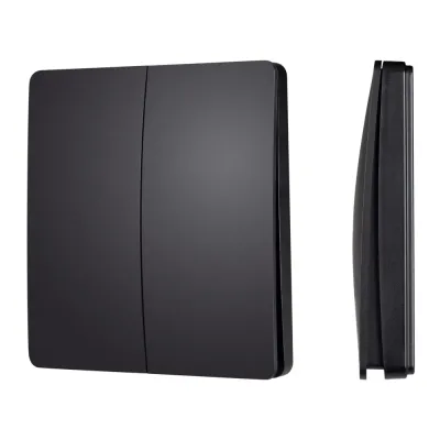 Панель управления кнопочная INTELLIGENT ARLIGHT KINETIC-801-22-2G-WP-SUF Black (No battery, IP67, 433Mhz) (IARL, IP67 пластик, 3 года)