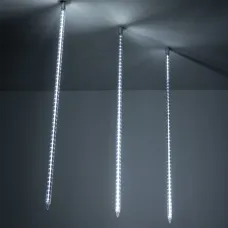 Гирлянда светодиодная декоративная ARD-ICEFALL-CLASSIC-D23-1000-CLEAR-96LED-LIVE WHITE 230V, 1.5W ARDCL, IP65