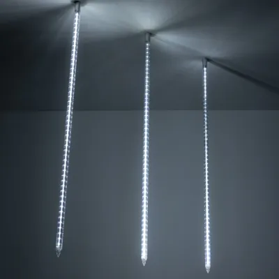 Гирлянда светодиодная декоративная ARD-ICEFALL-CLASSIC-D23-1000-CLEAR-96LED-LIVE WHITE 230V, 1.5W ARDCL, IP65