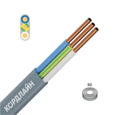 Кабель силовой ВВГ-Пнг(А)-LS 3x2,5ок(N,PE)-0,66 50м ТРТС