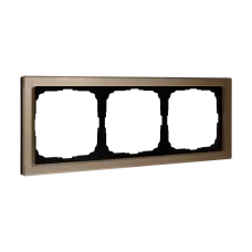 ARTGALLERY PURE 3-постовая РАМКА, ОРГАНИЧЕСКОЕ СТЕКЛО ШАМПАНЬ