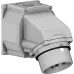 Вилка настенная накладная угловая 250A 3P+E 380-440V IP66/67