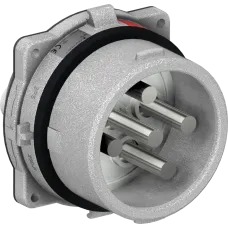 Вилка панельная встраиваемая 250А 3P+N+E 380-440V IP66/67