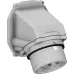 Вилка панельная встраиваемая угловая 250А 3P+N+E 380-440V IP66/67