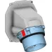 Вилка панельная встраиваемая гловая 150А 3P+E 380V IP66/67