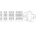 Автоматический выключатель модульный YON макс (YON max) типа MD63H, 10кА, 4 полюса, хар-ка B, 6А