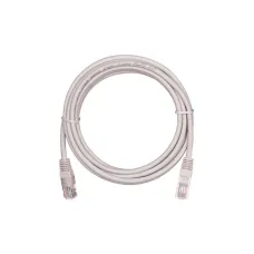 Патч-корд U/UTP 4 пары Кат. 5e 2хRJ45/8P8C T568B медный LSZH серый 0.3м 10шт/уп