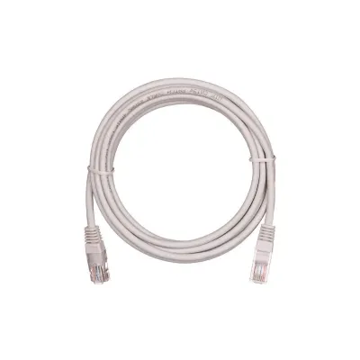 Патч-корд U/UTP 4 пары Кат. 5e 2хRJ45/8P8C T568B медный LSZH серый 0.3м 10шт/уп