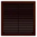 Решетка вентиляционная Р сетка разъемная 400х400 пластик Brown ERA