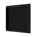 Люк ревизионный LN фланец 200x200 нажимной 224х224 пластик Black EVECS