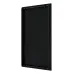 Люк ревизионный LN фланец 200х400 нажимной 223х423 пластик Black EVECS