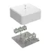Коробка огнестойкая для кабель-канала 40-0470-FR2.5-12 Е15-Е120 103х103х45 Коробка огнестойкая для кабель-канала 40-0470-FR2.5-12 Е15-Е120 103х103х45