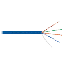 Витая пара U/UTP 4 пары Кат 5e solid BC AWG24 (0.52мм) IN LSZH нг(А)-HF синий 305м