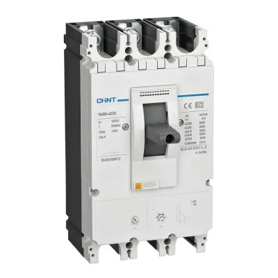 Выключатель автоматический NM8N-400C TM 3P 400А 36кА с регулируемым термомагнитным расцепителем (R)