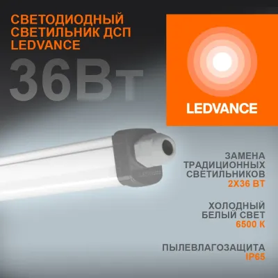 ECOCLASS SLIM DP 36W 865 230V IP65