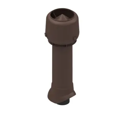 Вентиляционный выход D=110/160/700 mm+колпак TP-86.110/160/700 (коричневый)