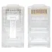Коннектор RJ-45 TERACOM PRO неэкранированный 8P8C 30мкд Cat.5E универсальный (упак.10шт)