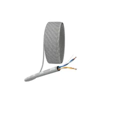 Кабель витая пара ЭРА U/UTP 2x2x24 AWG Cat5e CU PVC 305м