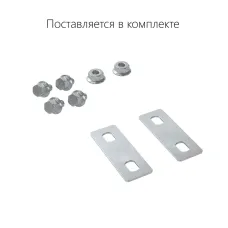 Крышка на ответвитель TD осн.300 / ответвитель-переходник TDSR 300/80, горячеоцинкованная в комплекте с метизами и пластинами PTCE