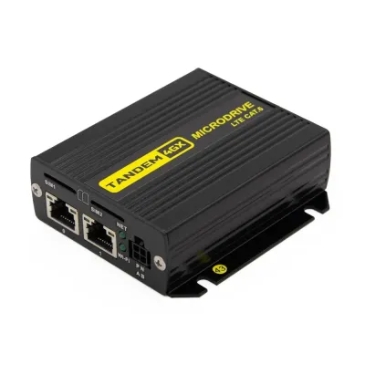 Роутер 4G компактный с Wi-Fi, TANDEM 4GX-61, LTE Cat.6, 2 сим-карты, с блоком питания