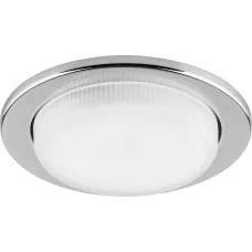 Светильник потолочный встраиваемый, 20W 230V  GX53, хром без лампы, DL53 (10 шт. в упаковке)