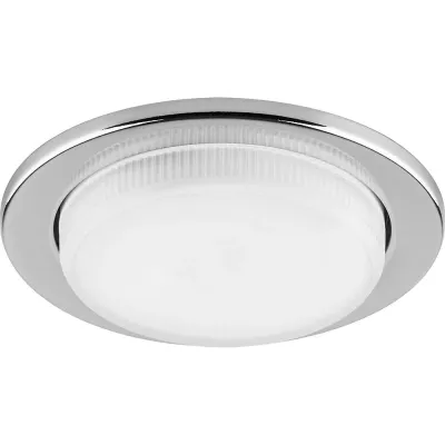 Светильник потолочный встраиваемый, 20W 230V  GX53, хром без лампы, DL53 (10 шт. в упаковке)