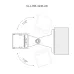 Профиль SL-LINE-3638-LW-2000 ANOD (Алюминий)