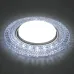 Светильник встраиваемый со светодиодной подсветкой 20LED*2835 SMD 6400K, 15W GX53, без лампы, прозрачный, хром, CD4020 с драйвером в комплекте Светильник встраиваемый со светодиодной подсветкой 20LED*2835 SMD 6400K, 15W GX53, без лампы, прозрачный, хром, CD4020 с драйвером в комплекте