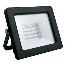 Прожектор светодиодный, 2835 SMD, 50W синий AC220V/50Hz IP65,  в черном компактном корпусе, LL-905