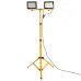 Прожектор на штативе , 2*70W 6400К 220V черный IP65  , LL-504