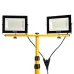 Прожектор на штативе , 2*70W 6400К 220V черный IP65  , LL-504