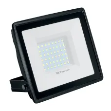 Прожектор светодиодный 2835 SMD 70W 6400K IP65  AC230V/50Hz, черный, LL-931