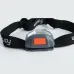 Фонарь налобный светодиодный аккумуляторный 3W 1COB, USB IP44, пластик, TH2301