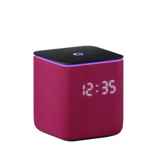 Колонка умная Яндекс Станция Миди с Zigbee, малиновая, YNDX-00054PNK