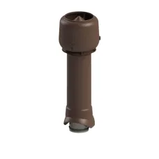 Вентиляционный выход D=125/160/700 mm+колпак TP-85.125/160/700 (коричневый)