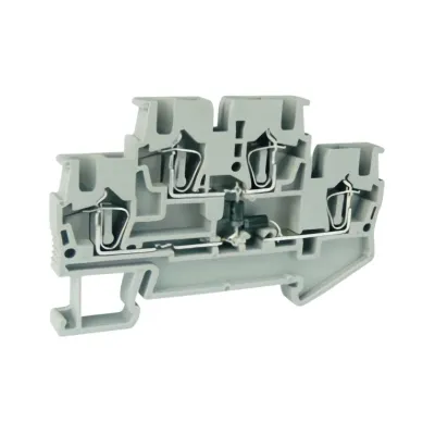 Клемма пружинная двухуровневая со встроенным диодом UJ5-2.5/2-2D/S-X/XR-L