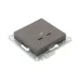 Механизм розетки USB-C - 2шт  мокко Эпика EKF