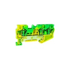 Клемма пружинная заземляющая UJ5-4/1X2JDE латунная