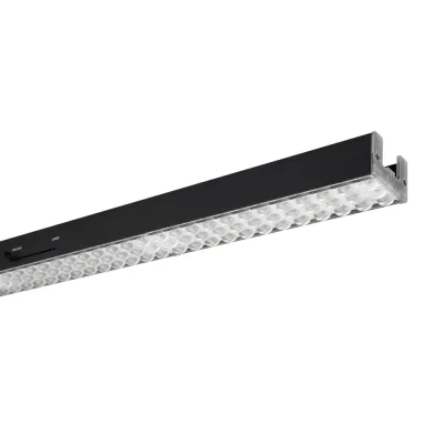 Светильник светодиодный LGD-LUNGO-4TR-L600-20W-30W Warm3000, Черный, двойной асимметричный 2х20 deg, 230 В, IP20, Металл