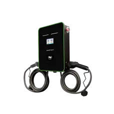 Зарядная станция для электромобиля SMARTWATT EVC, 44 кВт, коммерческая OCPP 1.6J, переменный ток, 3 фазы 380 В, два поста по 22 кВт 32 А, кабели по 5 метров, ко
