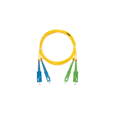 Патч-корд оптический переходной SM 9/125 OS2 SC/UPC-SC/APC двойной LSZH 2мм