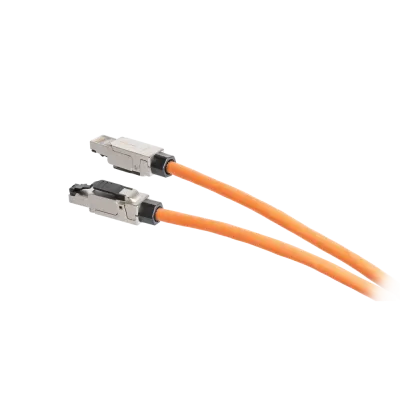 Коннектор RJ45/8P8C Кат.6a, 50мкд, универсальный, самозажимной, экран., металлик