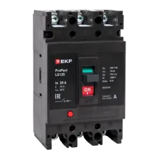 LS125 18кА 3P 20А ProPact EKF