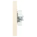 Розетка Intro Accent 6-204-02 2х2P, 16А-250В, IP20, СУ, AL/CU, слоновая кость