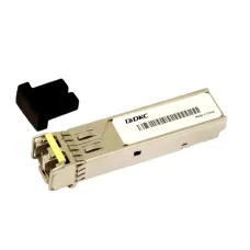 Промышленный гигабитный SFP трансивер, 1000Base-X, single-mode, 1310нм,10км, Разъем LC, DDM, -40...+85?C, 3.3 В DC